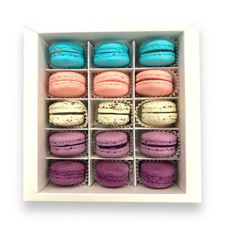 Luxe macaronsbox met 15 macarons (zelf samenstellen) - Macaronstore.nl