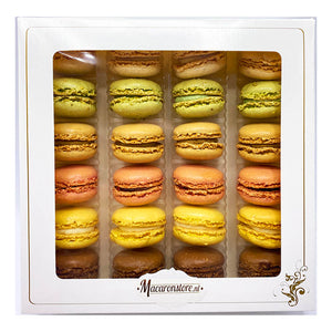 Macarons de Paris 24 stuks - Macaronstore.nl