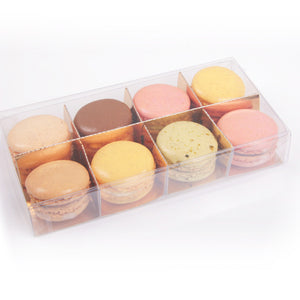 8 Macarons de Paris in transparante verpakking - Macaronstore.nl