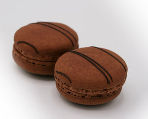 Bruine Macarons chocolade per stuk bestellen - Macaronstore.nl