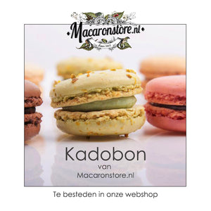 Cadeaubon Macaronstore.nl €15,- - Macaronstore.nl