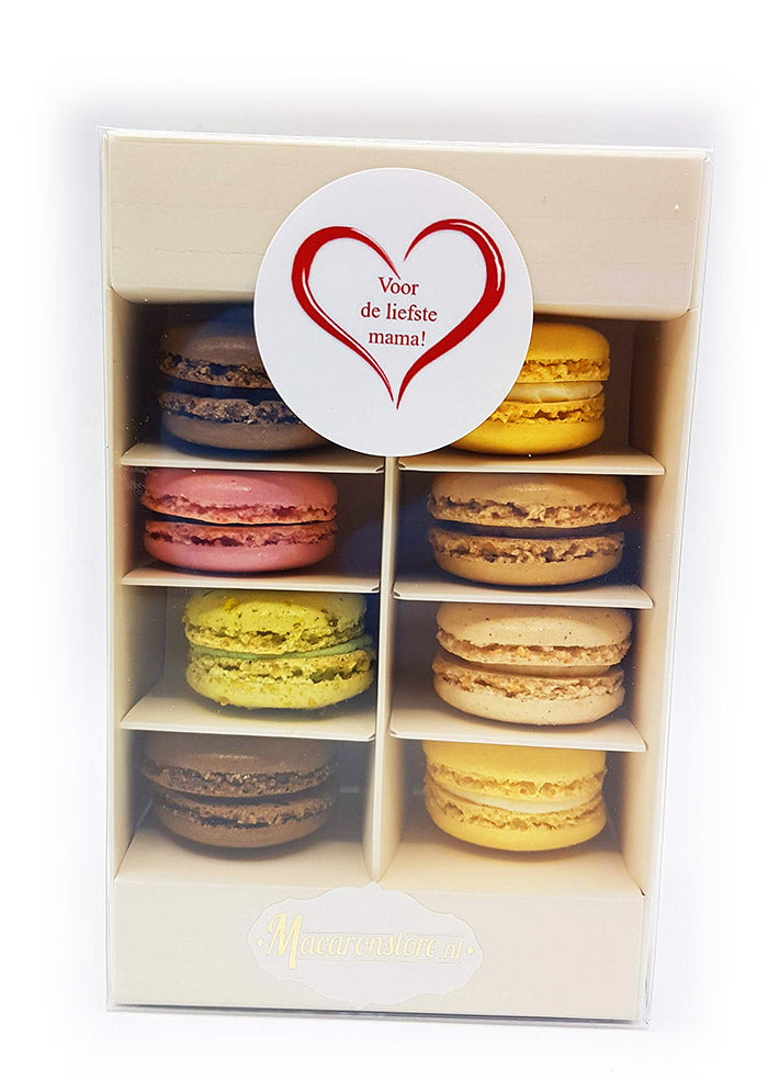 Macarons de Paris 8 pieces in a luxury box Mother's Day