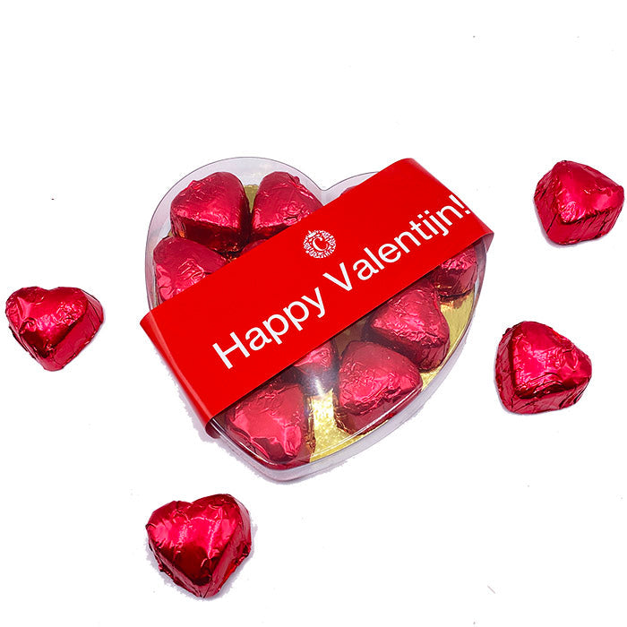 Coeur rempli de chocolats coeur traditionnel Valentine Letterbox post