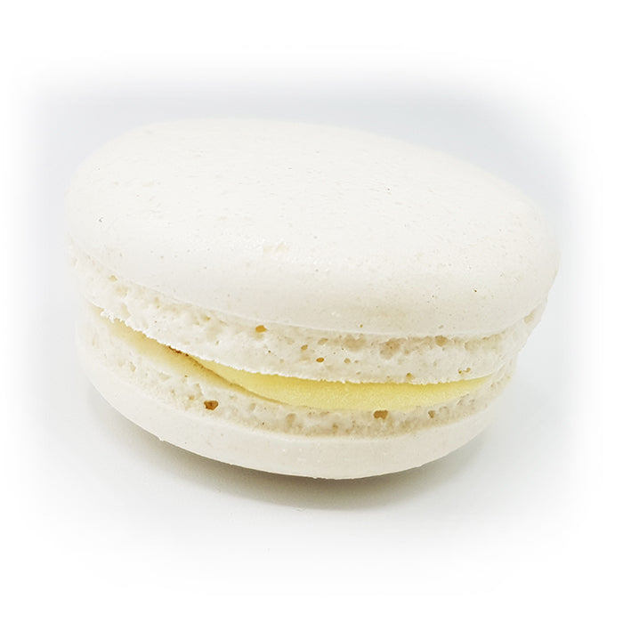 35 pièces Macarons Vanille Blanc